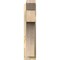Ekena Millwork Westlake Slat Rough Sawn Outlooker, Douglas Fir, 6"W x 20"D x 28"H OUT06X20X28WTL06RDF - alternate 2